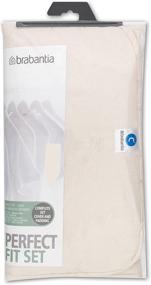 img 3 attached to 🧺 Ecru Brabantia Thick Foam & Felt Padding Ironing Board Cover, Size C (49 x 18 in)