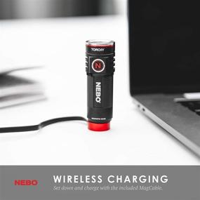 img 1 attached to 💡 NEBO 1000-Lumen Pocket Sized Flashlight: Four Light Modes, Turbo Mode & More - Water & Impact Resistant, Rechargeable & Power Memory - 6878