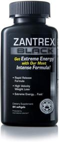 img 4 attached to 💊 Zantrex Black - Weight Loss Supplement Pills - for Energy, Weight Loss, and Dietary Support - 84 Count