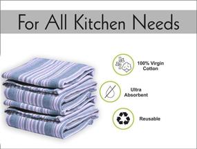 img 2 attached to Cotton Talks Kitchen Towels Absorbent