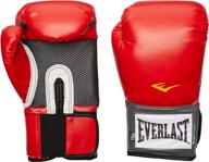 🥊 everlast pro style training gloves (red, 12 oz.): enhanced performance and comfort for optimal training logo