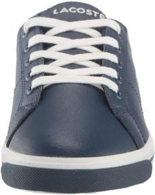 img 3 attached to Lacoste Riberac Sneaker Canvas Pattern Apparel & Accessories Baby Boys in Shoes