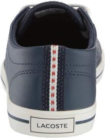 img 2 attached to Lacoste Riberac Sneaker Canvas Pattern Apparel & Accessories Baby Boys in Shoes