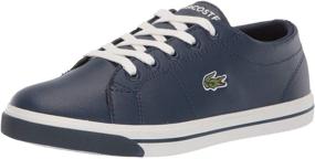 img 4 attached to Lacoste Riberac Sneaker Canvas Pattern Apparel & Accessories Baby Boys in Shoes