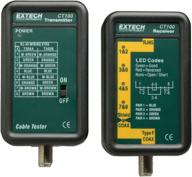 🔌 enhanced extech network cable tester ct100 for effective connectivity testing logo