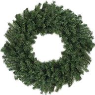 🎄 premium unlit canadian pine artificial christmas wreath - 24" diameter by darice логотип