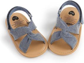 img 2 attached to Newborn Sandals Flexible Outdoor Toddler