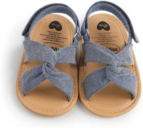 img 3 attached to Newborn Sandals Flexible Outdoor Toddler