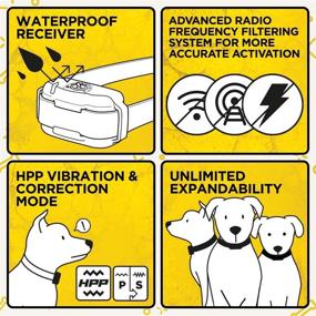 img 4 attached to 🐕 Dogtra E-Fence 3500 Additional Receiver - Advanced Vibration Filtering System for 40 Acres with underground electric fence