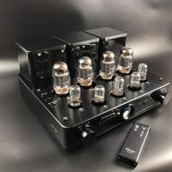 🎧 willsenton r8 kt88/el34 x4 tube integrated amp power amplifier headphone (black): experience pure audio excellence logo