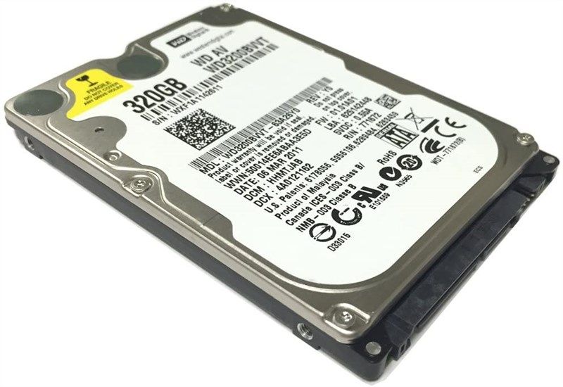western digital wd3200bvvt 5400rpm notebook 로고