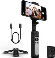 📸 hohem isteady x2-3-axis handheld gimbal stabilizer with tripod & remote control, type c reverse charging for vlog, live streaming, youtube, iphone & android logo