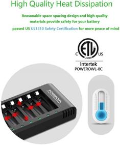 img 1 attached to POWEROWL Charger Rechargeable Batteries Adapter