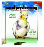 regular sand perch swing bird toy - jw pet company insight logo