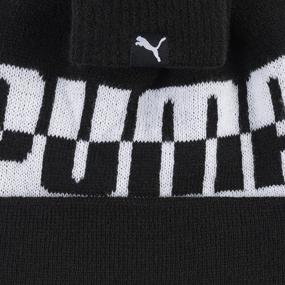 img 1 attached to PUMA Little Evercat Beanie Bright Boys' Accessories at Cold Weather