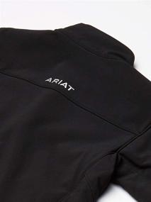 img 3 attached to Куртка Ariat Vernon Softshell черного цвета для мальчиков, одежда