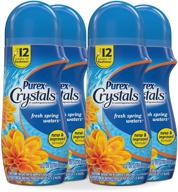 🌸 purex crystals in-wash fragrance booster - fresh spring waters, 4 pack 15.5oz logo