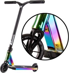 img 4 attached to Type R Complete Pro Scooter: The Ultimate Choice for Adults and Kids - Top-Quality Deck, Wheels, and Bars - Vibrant Colors