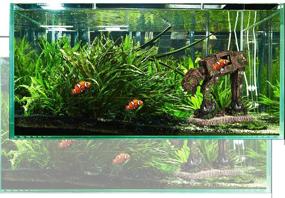 img 1 attached to 🤖 Resin Robot Dog Fish Tank Decorations - Creative Betta Fish Hideaway Cave, Home Aquarium Landscape Accessories, Cove House Décor