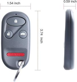 img 1 attached to Keyless Remote 1998 2002 1999 2003 KOBUTAH2T Interior Accessories
