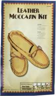 👞 realeather crafts leather moccasin kit, size 10/11: get stylish with gold/tan! logo