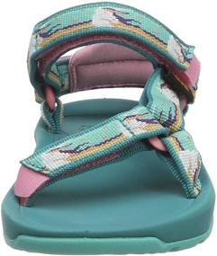 img 3 attached to Teva Hurricane Little Vista Sunset Girls' Shoes: The Perfect Footwear Blend of Style and Comfort