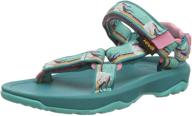 teva hurricane little vista sunset girls' shoes: the perfect footwear blend of style and comfort logo