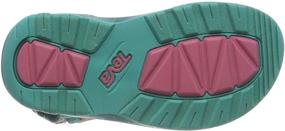 img 1 attached to Teva Hurricane Little Vista Sunset Girls' Shoes: The Perfect Footwear Blend of Style and Comfort