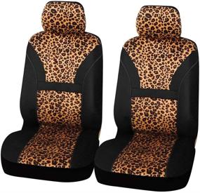 img 4 attached to AUTOFAN Leopard Covers Universal Cheetah