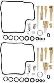 img 1 attached to High-Quality Carburetor Rebuild Kits for Honda Shadow Spirit ACE 750 VT750C VT750CD VT750DC - Pack of 2