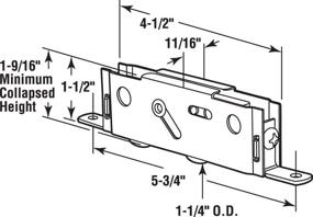 img 1 attached to Enhanced Prime-Line D 1991 Patio Door Tandem Roller with 1-1/4-Inch Steel Ball Bearing and Low Carriage