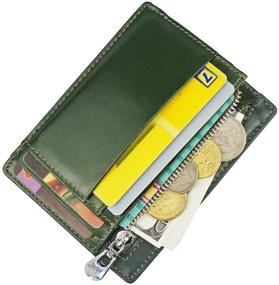 img 3 attached to 💼 Holder Pocket Wallet Zipper for Men – Stylish Accessories, Wallets, and Organizers for Cards & Cash