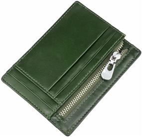 img 4 attached to 💼 Holder Pocket Wallet Zipper for Men – Stylish Accessories, Wallets, and Organizers for Cards & Cash