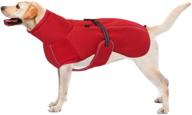 🐶 asmpet dog winter jacket: windproof waterproof coat for middle to large dogs, collared & adjustable - l to 5xl sizes available логотип