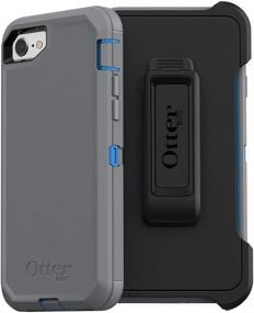 img 4 attached to OtterBox Defender Series Case For IPhone SE (2Nd Gen - 2020) - Marathoner (Cowabunga Blue/Gunmetal Grey)