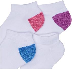 img 2 attached to Fruit of the Loom Girls' Everyday Cushion Socks - Pack of 10 Pairs