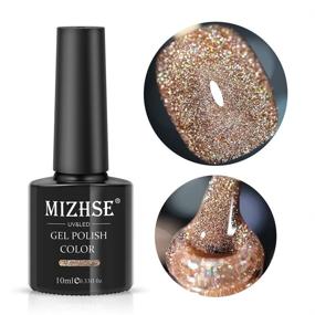 img 4 attached to MIZHSE Reflective Manicure Beginners Colorful Foot, Hand & Nail Care