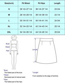 img 2 attached to Belle Poque KK271 1: Stretchy Business Women's Skirts for Stylish Professionals