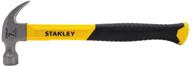 🔨 stanley stht51346 curve fiberglass hammer: superior strength and comfort for effortless precision logo