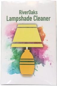 img 4 attached to 🧽 Lampshade and Fabric Cleaning Sponge - (2-Pack) for Effortless Removal of Dirt, Dust, Soot, and Pet Hair