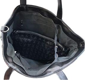 img 1 attached to 👜 Женская кожаная плечевая сумка от Chikencall: Стильные женские сумки и кошельки