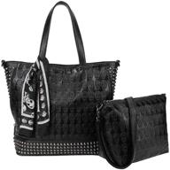 👜 chikencall women's leather shoulder handbag: stylish women's handbags & wallets logo