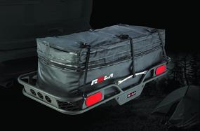 img 3 attached to ROLA 59102 Wallaroo Cargo Bag: Ultimate Rainproof Expandable Hitch Tray Carrier in Black