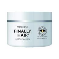 💧 hydrating argan oil hair mask and deep conditioner - finally hair reviver for dry or damaged hair - 8.45 oz hair treatment logo
