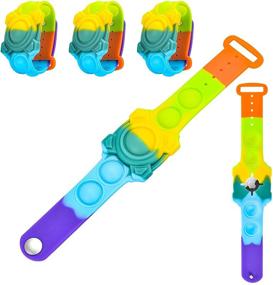 img 4 attached to Bracelet Silicone Tracker Wristband Children