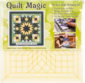 img 4 attached to 💎 Dazzling Diamond Star Quilt Magic Kit: A Must-Have for Seamstresses!