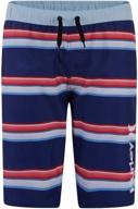 royal boys' clothing: stylish hurley boys board shorts for ultimate summer comfort logo