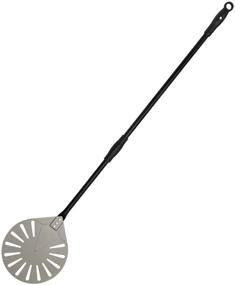 img 4 attached to Efficient 9'' Round Perforated Turning Pizza Peel with Detachable Handle: Choose between 32 or 47 inches for Easy Storage - G.a HOMEFAVOR Pizza Paddle for Baking Homemade Pizza Bread