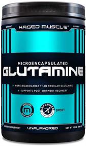 img 4 attached to 💪 Kaged Muscle Microencapsulated L-Glutamine Powder - Vegan Supplement, Unflavored, 82 Servings, 500 Grams