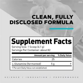 img 3 attached to 💪 Kaged Muscle Microencapsulated L-Glutamine Powder - Vegan Supplement, Unflavored, 82 Servings, 500 Grams